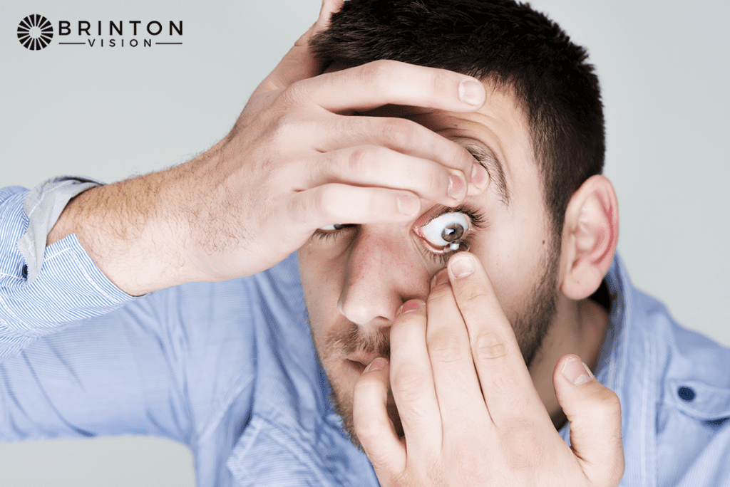 Don't Flush Contact Lenses