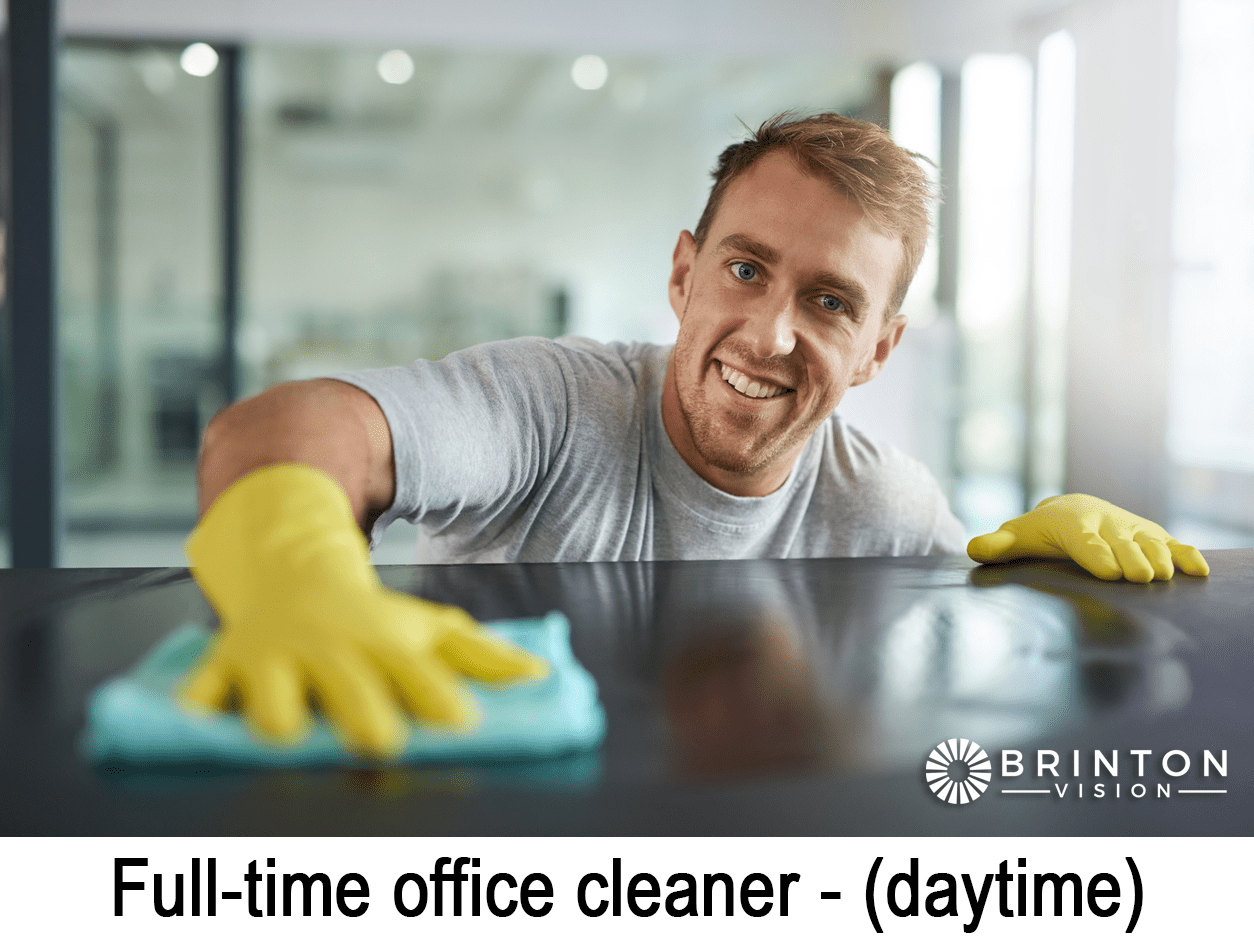 Daytime office cleaner